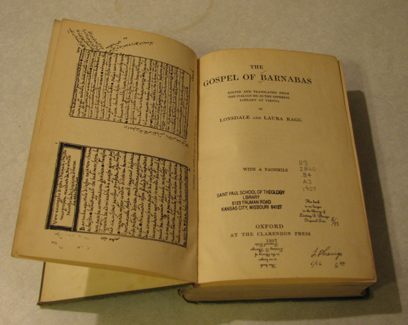 gospel of barnabas malayalam pdf